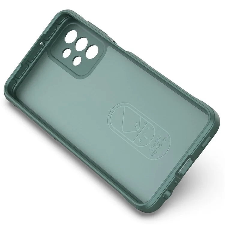 Per Samsung Galaxy A32 5G/M32 5G Anti-drop Protective Phone Case Rugged Soft TPU Back Cover - Verde