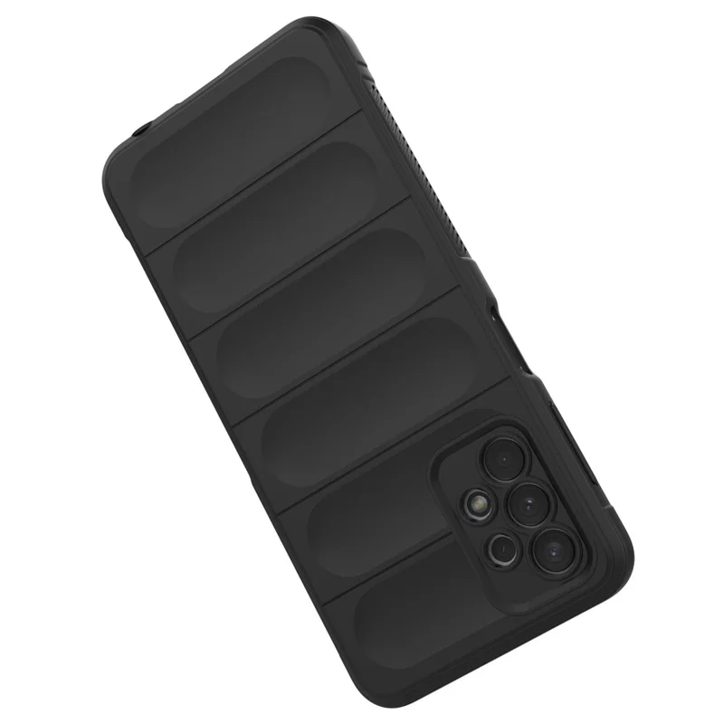 For Samsung Galaxy A32 5G/M32 5G Anti-drop Protective Phone Case Rugged Soft TPU Back Cover - Light Grey