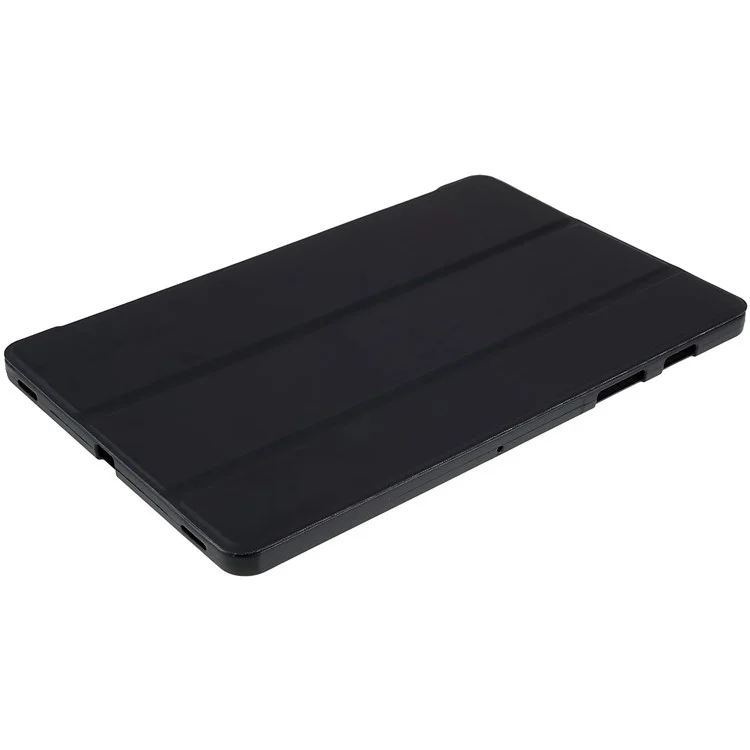 Per Samsung Galaxy Tab S7/S8 Disegno a nido d'ape interno Tri-fold Stand Custodia in pelle per tablet Copertura protettiva - Nero