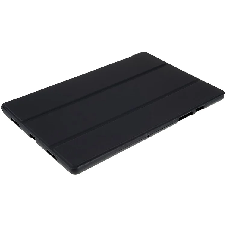 Für Samsung Galaxy Tab A8 10.5 (2021) Tri-fold Ständer Innere Waben-waben-design-schockdichte Von Leder Tablet Hülle Auto Wake/Sleep Cover - Schwarz