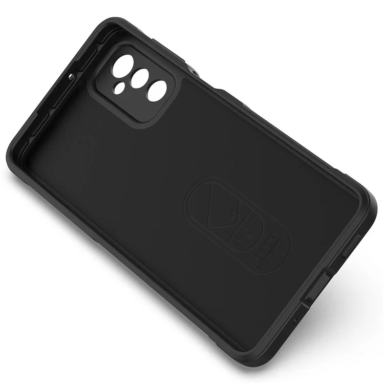 Pour Samsung Galaxy M52 5G TPU Coque de téléphone antichoc et antidérapante Découpage précis Protection de la caméra Guardian - Noir