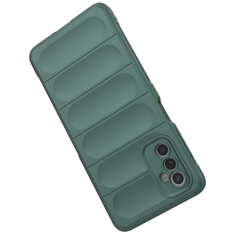 Para o Samsung Galaxy M52 5G TPU à Prova de Choque à Prova de Choque, Capa de Telefone Precisa Protetora de Câmera de Corte Precisa Guardian - Verde