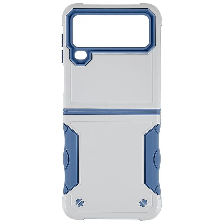 Étui à Téléphone à Amortir Pour Samsung Galaxy Z Flip4 5G, Couvercle Hybride TPU Soft TPU Soft TPU - Blanche