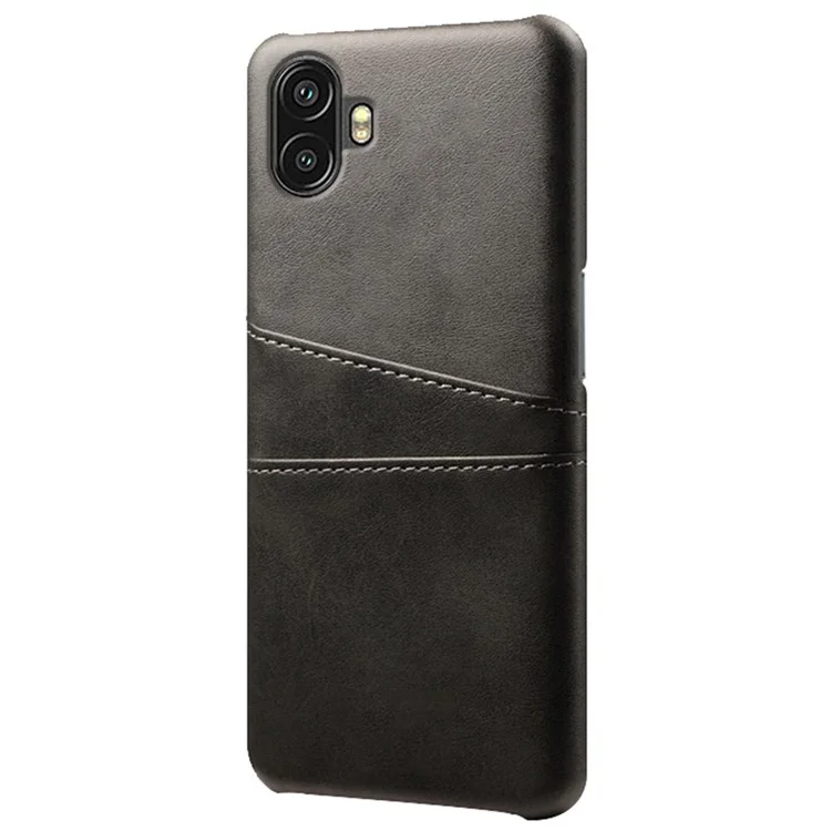 Para Samsung Galaxy Xcover Pro 2 5g Anti-fall Protection Telefone Com Slots de Cartão Duplo pu Com Revestimento Duro PC - Preto
