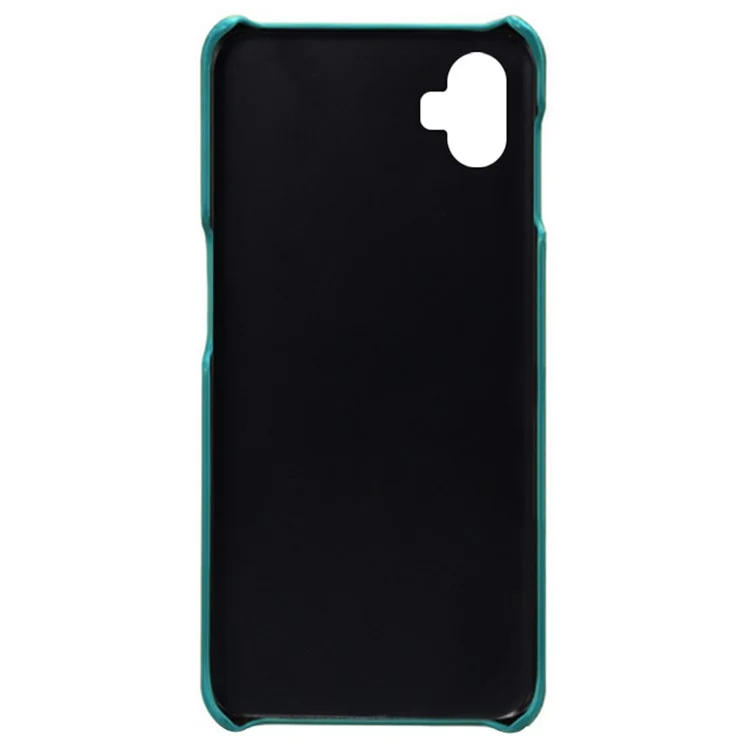 Per Samsung Galaxy Xcover Pro 2 5G Custodia Per Telefono Protettivo Anti-fallo Con Slot a Doppia Scheda in Pelle PC Copertina Posteriore Con Rivestimento Posteriore Rivestito PU - Verde