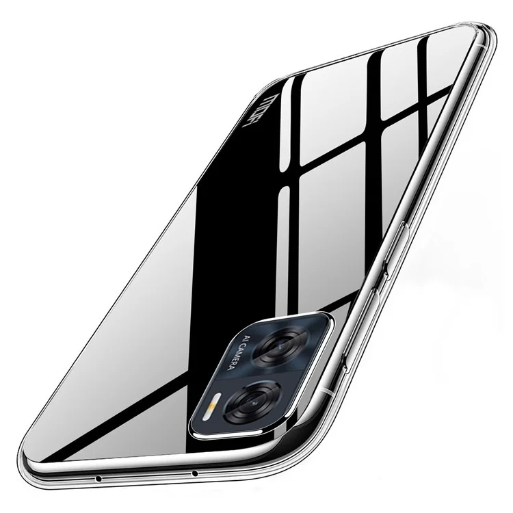 MOFI per Motorola Moto E22i 4G / Moto E22 4G Custodia per telefono Transparent Slim Phone Shell Anti-Drop TPU Protective Cover