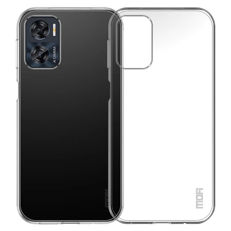 MOFI per Motorola Moto E22i 4G / Moto E22 4G Custodia per telefono Transparent Slim Phone Shell Anti-Drop TPU Protective Cover