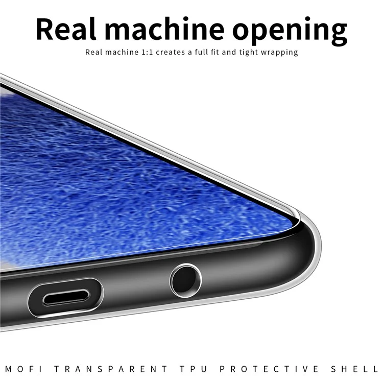 Étui de protection MOFI Crystal Clear pour Huawei nova Y61 4G Coque de protection anti-chute et antichoc en TPU