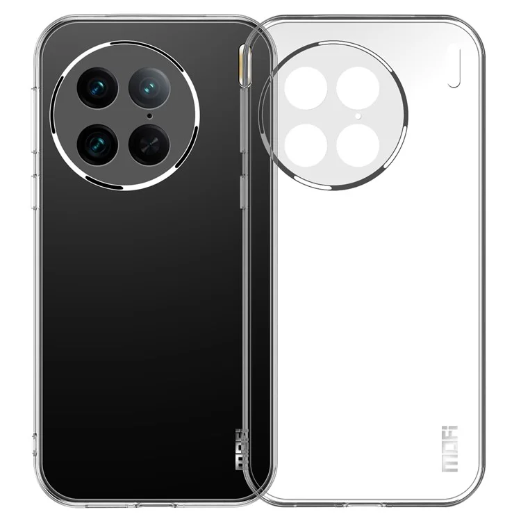 MOFI Crystal Clear Phone Case для vivo X90 5G Противоударный мягкий TPU Чехол для мобильного телефона