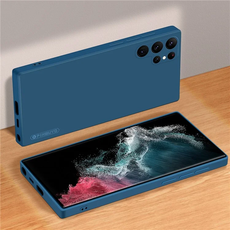 Samsung Galaxy S23 Ultra Soft Soft Soft TPU Cash-2 Series Series Series Case-2 Series Series Series-series Series Tpu-2. - Синий