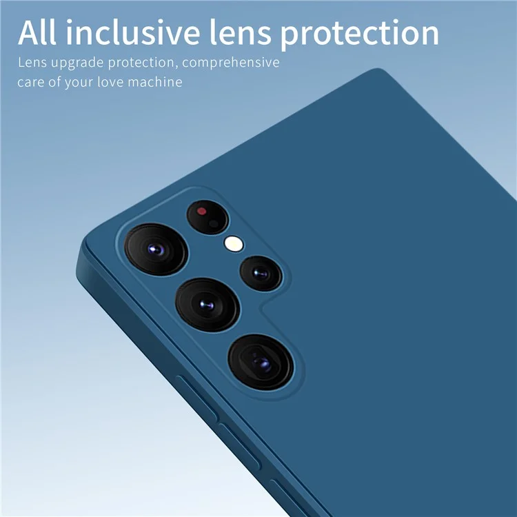 Samsung Galaxy S23 Ultra Soft Soft Soft TPU Cash-2 Series Series Series Case-2 Series Series Series-series Series Tpu-2. - Синий