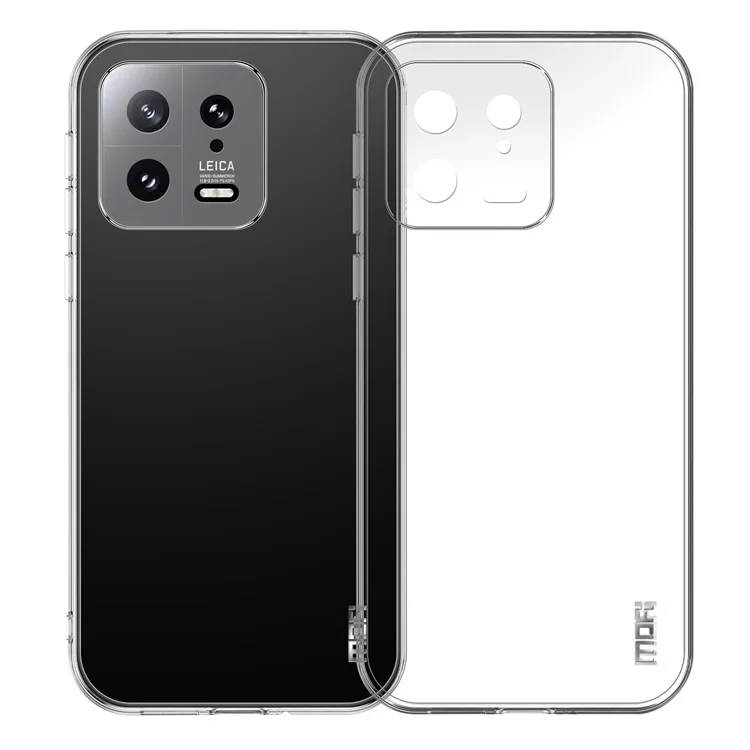 MOFI for Xiaomi 13 5G Flexible TPU Phone Case Scratch-resistant High Transparency Protective Cover