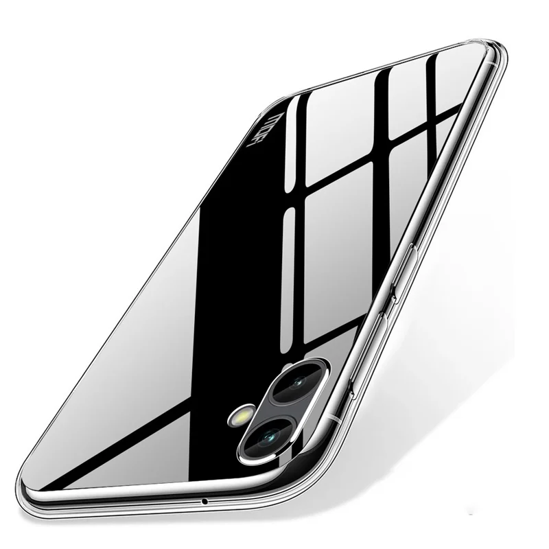 MOFI Rückenschale für Samsung Galaxy A04e 4G / F04 4G / M04 4G, TPU-Handyhülle mit Sturzschutz, hochtransparente Schutzhülle