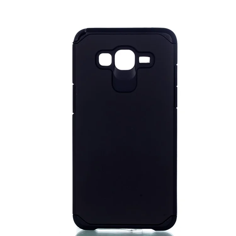 Armor PC + TPU Hybrid Case for Samsung Galaxy Grand Prime SM-G530 - Black