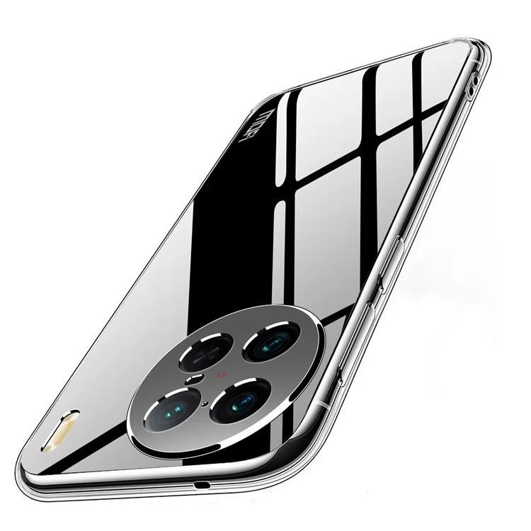 MOFI Back Shell per vivo X90 Pro+ 5G, Custodia in TPU flessibile, resistente ai graffi, ad alta trasparenza, protezione