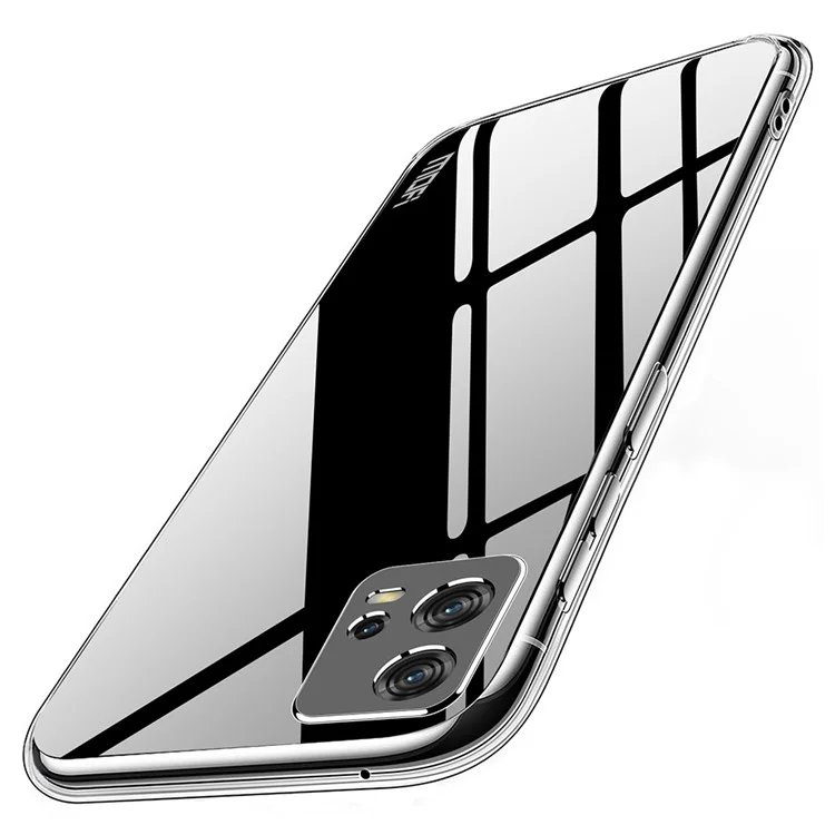 Funda de teléfono móvil MOFI Transparent Soft TPU para Motorola Moto G72 4G, cubierta trasera anti-arañazos y a prueba de golpes para teléfono móvil