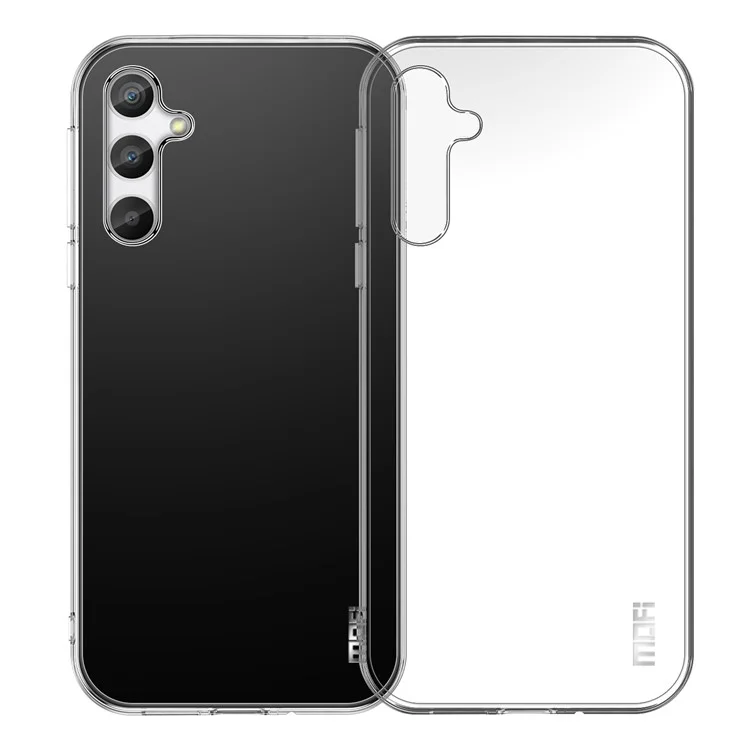 Custodia in TPU morbido MOFI per Samsung Galaxy A34 5G, cover telefonica antigraffio e trasparente