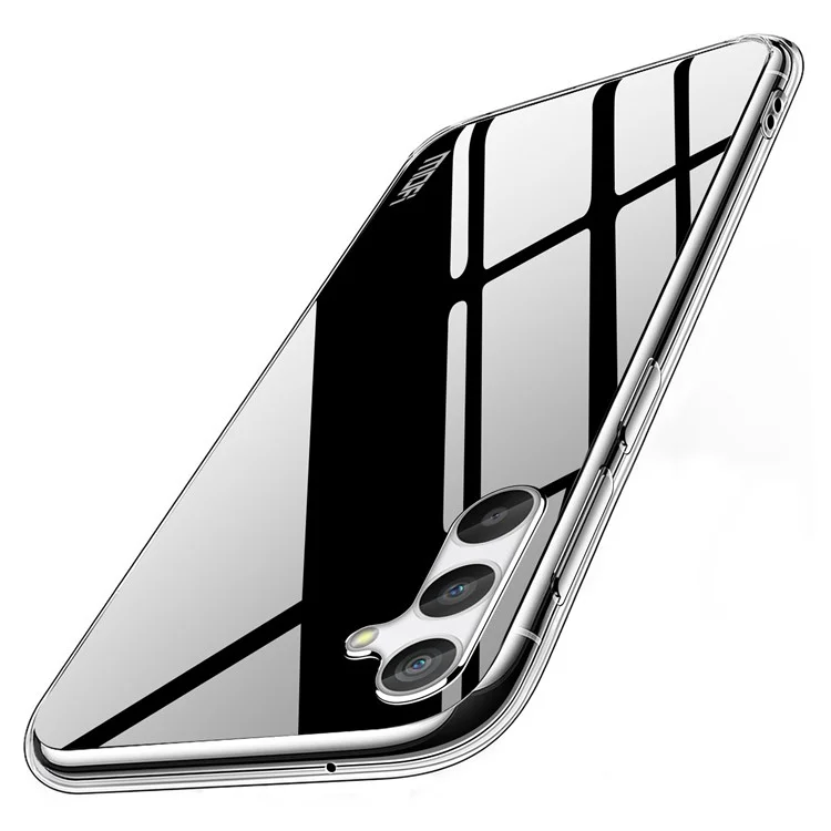 Custodia in TPU morbido MOFI per Samsung Galaxy A34 5G, cover telefonica antigraffio e trasparente