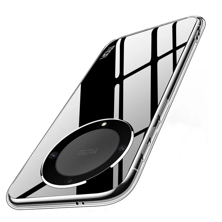 Coque de téléphone MOFI TPU pour Honor X9a 5G / X40 5G / Magic5 Lite 5G, protecteur de téléphone à dos transparent