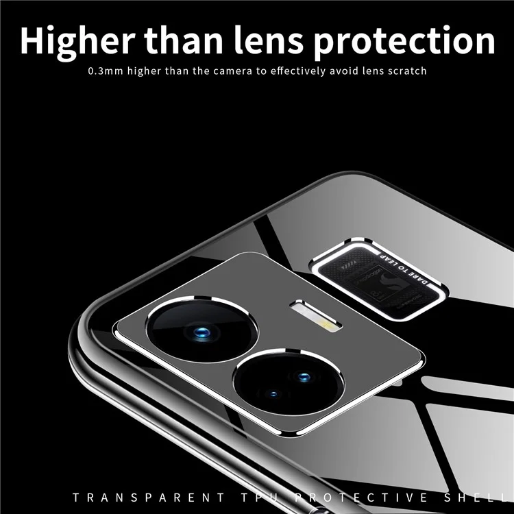 MOFI Anti-scratch Protective Case for Realme GT Neo 5 5G , Soft TPU Mobile Phone Cover