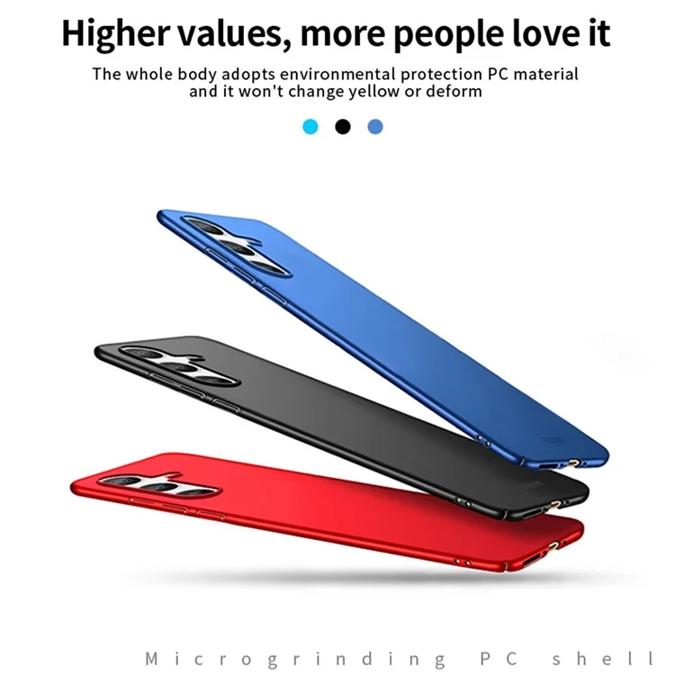 MOFI JK PC Series-1 Shield Für Samsung Galaxy A54 5G Matte Phone Case Hard PC Protective Phone Cover - Schwarz