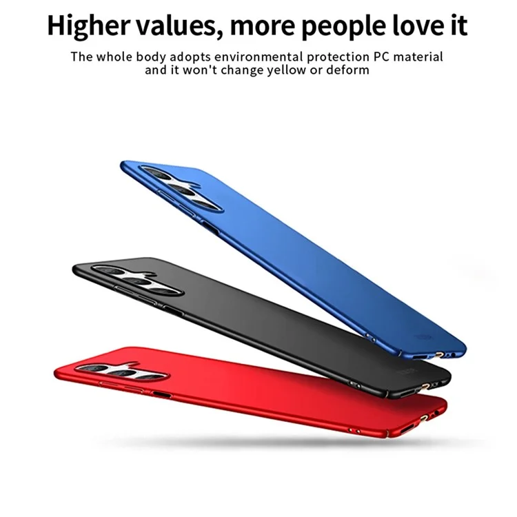 MOFI JK PC Series-1 Shield For Samsung Galaxy A14 5G / 4G Phone Case Non Slip Matte Surface Hard PC Cover - Black