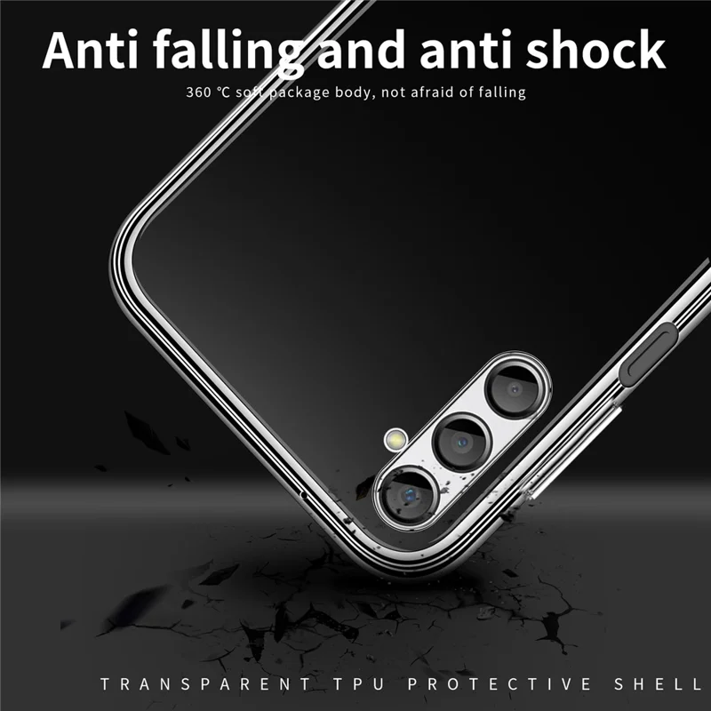 Чехол для Samsung Galaxy A24 4G (162,1 x 77,6 x 8,3 мм) MOFI Clear Cover Anti-Scratch Flexible TPU