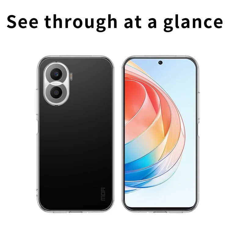 MOFI para Huawei Enjoy 60 Funda Transparente Suave de TPU Caso Resistente a Rasguños Cubierta Protectora de Teléfono