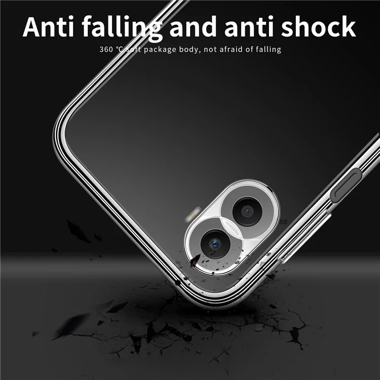 MOFI para Huawei Enjoy 60 Funda Transparente Suave de TPU Caso Resistente a Rasguños Cubierta Protectora de Teléfono