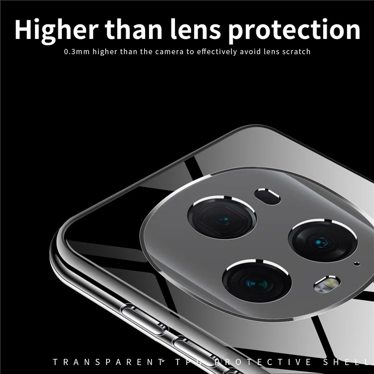 MOFI For Honor Magic5 Ultimate 5G Capa Protetora de TPU Macio Resistente a Arranhões Transparente