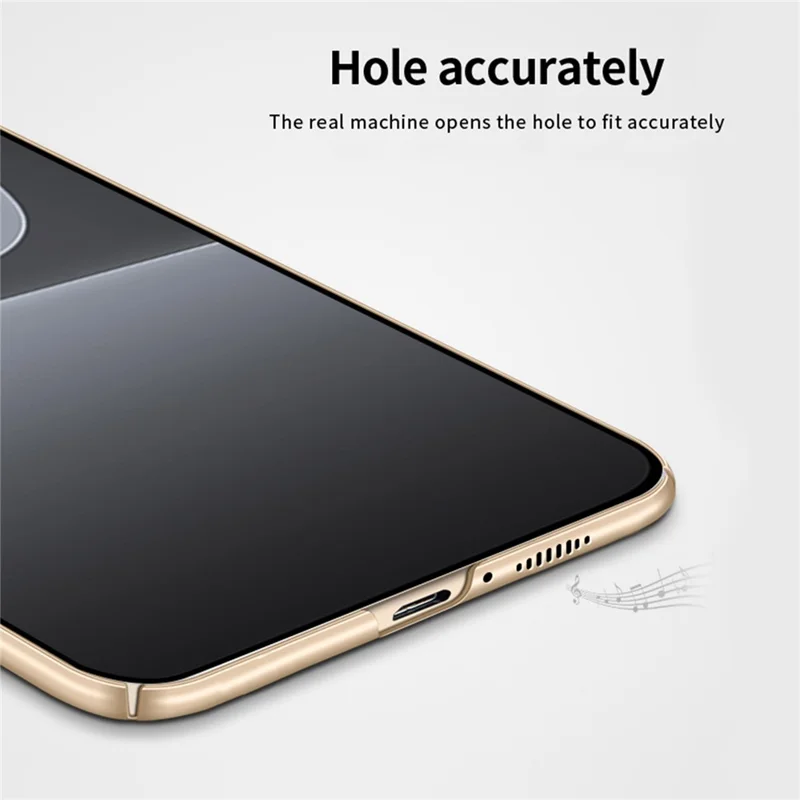 MOFI JK PC Series-1 Shield For Xiaomi 13 Pro 5G Cell Phone Case Matte Surface Hard PC Cover - Black