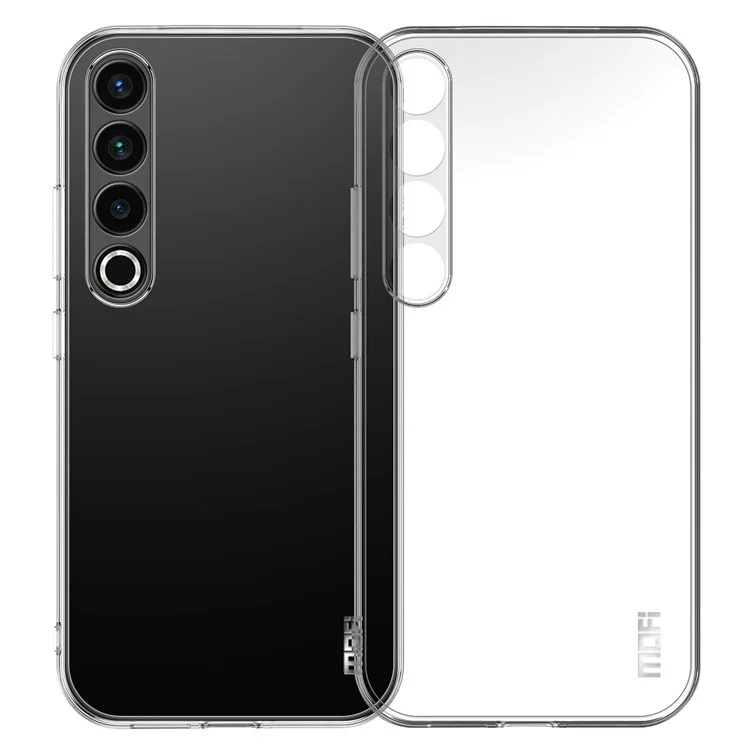 Shell TPU MOFI Per Meizu 20 Pro Trasparente Copertina di Telefono Resistente Alla Caduta di Protezione