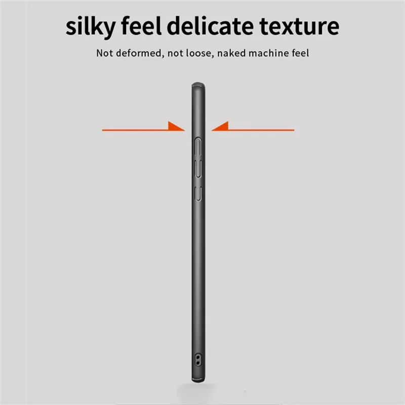 PINWUYO PC Series for Samsung Galaxy S23+ Matte Case Cell Phone Cover with Magnetic Ring Holder - Black