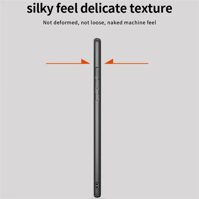 PINWUYO PC Series Phone Case para Samsung Galaxy S23 Funda de teléfono mate con soporte magnético - Negro