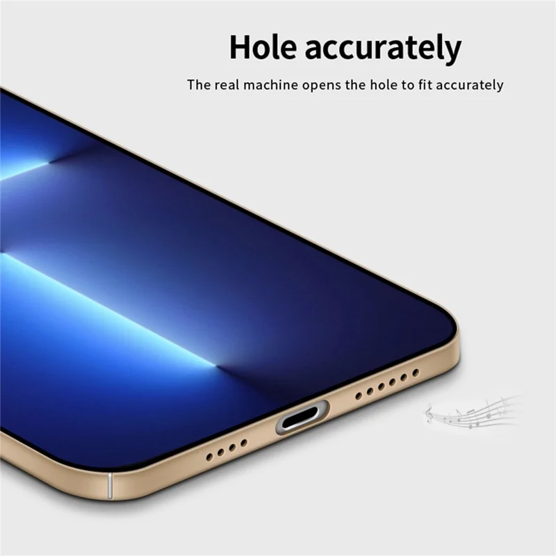 PINWUYO PC Series for iPhone 13 Pro Max 6.7 inch Matte Texture Phone Cover with Magnetic Ring Holder - Black
