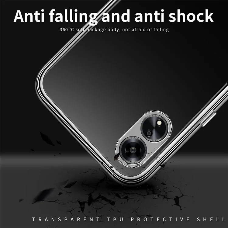 MOFI For Oppo A1 5G прозрачный TPU чехол для телефона Противоцарапинная защитная крышка для телефона