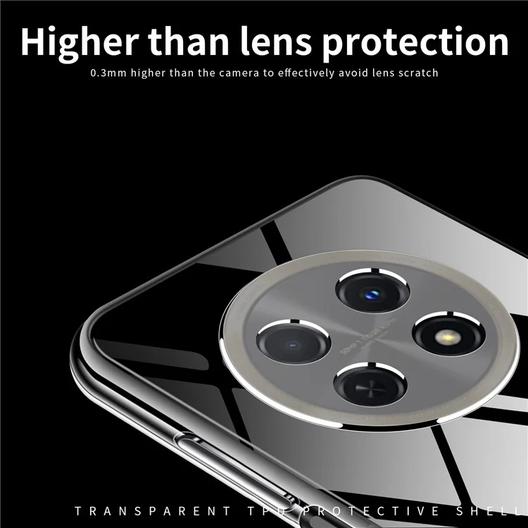 MOFI для чехла Huawei Enjoy 60X Прозрачный телефон Противоударный мягкий TPU чехол для телефона