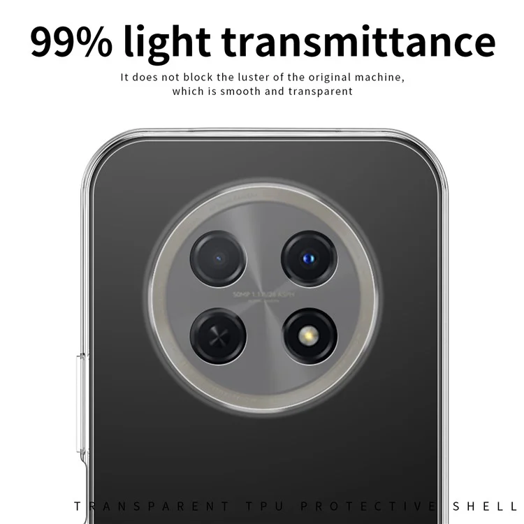 MOFI для чехла Huawei Enjoy 60X Прозрачный телефон Противоударный мягкий TPU чехол для телефона