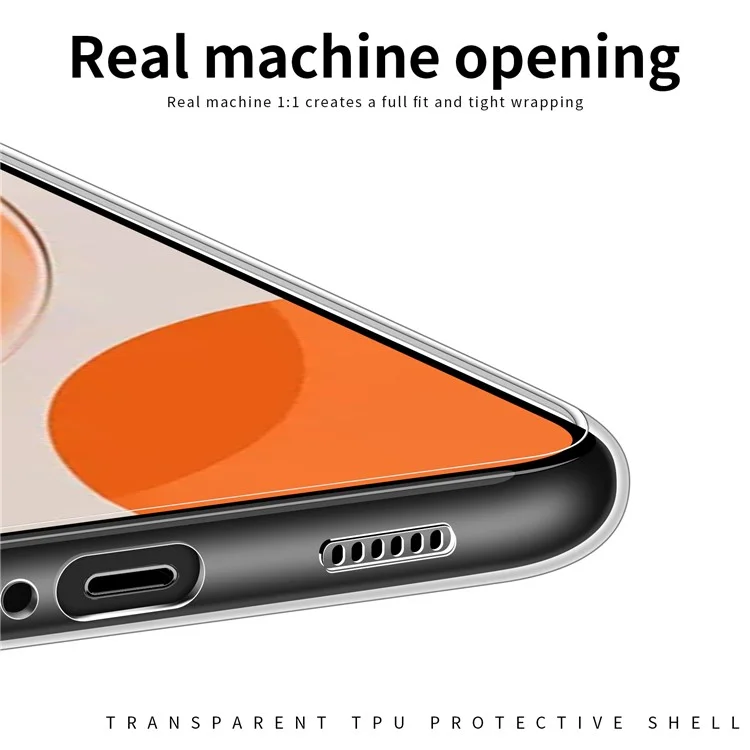 MOFI для чехла Huawei Enjoy 60X Прозрачный телефон Противоударный мягкий TPU чехол для телефона