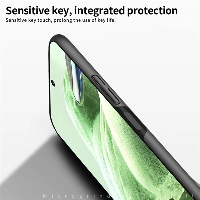 MOFI JK PC-serie-1 Skjold til Xiaomi Redmi Note 12 5G (Global) Hård PC-telefonbeskytter Matt anti-finger-aftryk dæksel - Sort