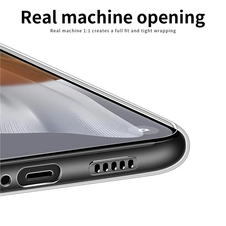 MOFI Für Oppo Reno10 Pro+ 5G Telefon TPU-Hülle Kratzfest Transparente Handyhülle