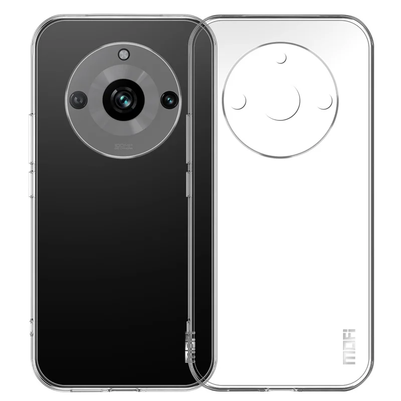 MOFI til Realme 11 Pro 5G / 11 Pro+ 5G Transparent TPU Telefonbeskyttelse Blød Smartphone Case