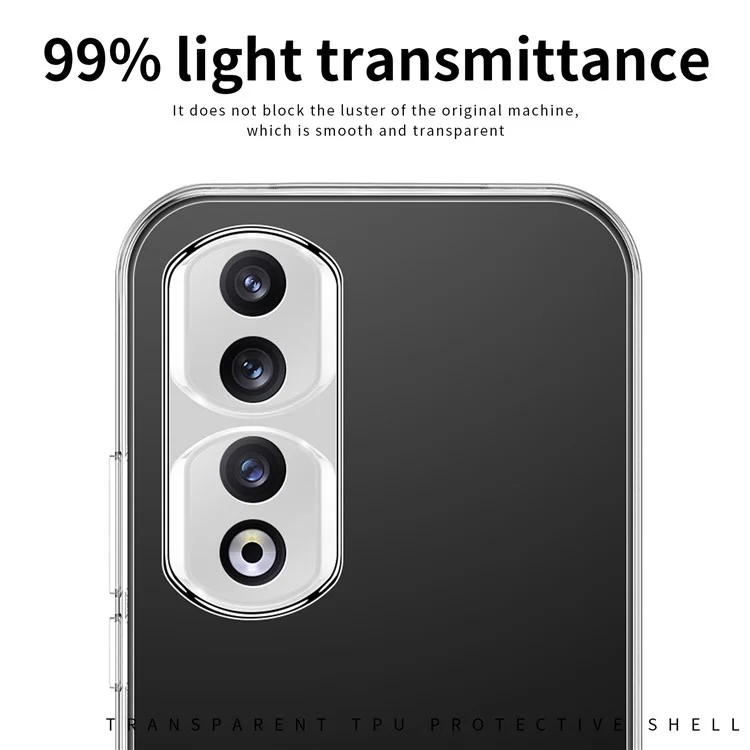 MOFI Mobile Phone Cover für Honor 90 Pro, staubdichte, kratzfeste Schutzhülle, transparentes Handy-Gehäuse