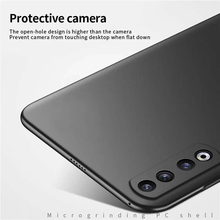 MOFI JK PC Series-1 Shield pour Honor 90 Pro Matte Phone Case Hard PC Anti-Rayures Couverture - Noir