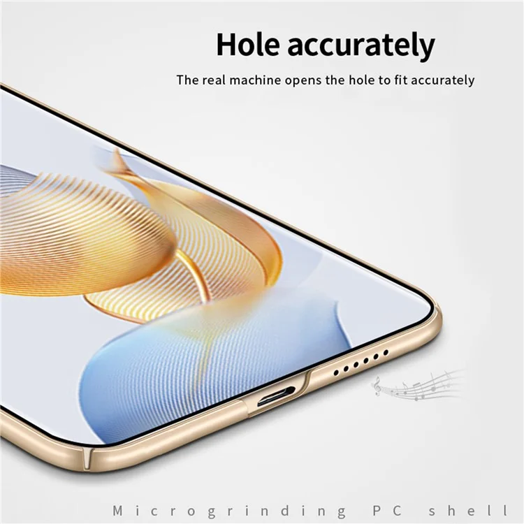 MOFI JK PC Series-1 Shield pour Honor 90 Pro Matte Phone Case Hard PC Anti-Rayures Couverture - Noir
