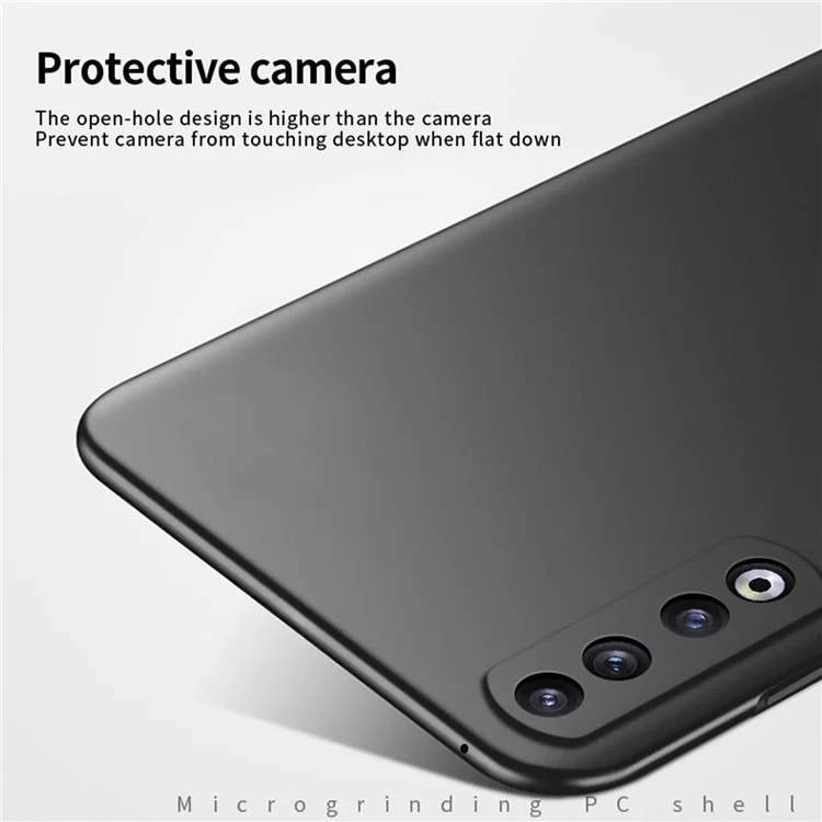 MOFI JK Serie PC-1 Funda para Honor 80 5G Carcasa Mate a Prueba de Golpes de PC Duro - Negro 