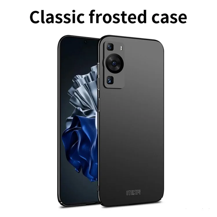 MOFI JK PC Series-1 Shield para Huawei P60 / P60 Pro Capa de Telefone PC Fosca Protetora - Preta