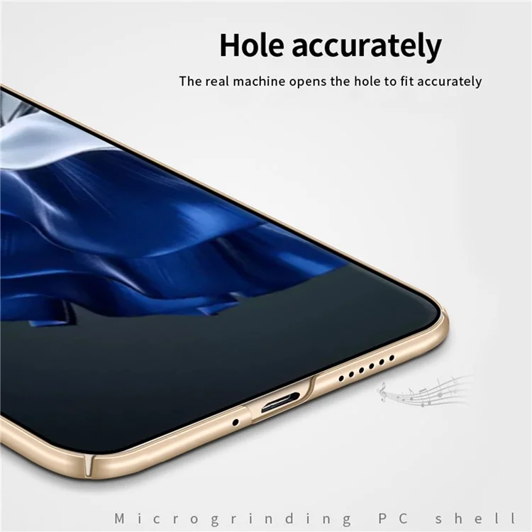 MOFI JK PC Series-1 Shield para Huawei P60 / P60 Pro Capa de Telefone PC Fosca Protetora - Preta
