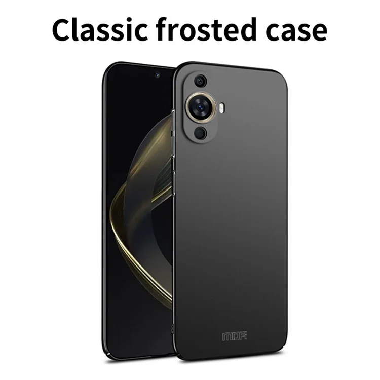 MOFI JK PC Series-1 Shield for Huawei nova 11 / nova 12s 4G / nova 12 Lite 4G Anti-scratch Phone Case Hard PC Matte Phone Cover - Black