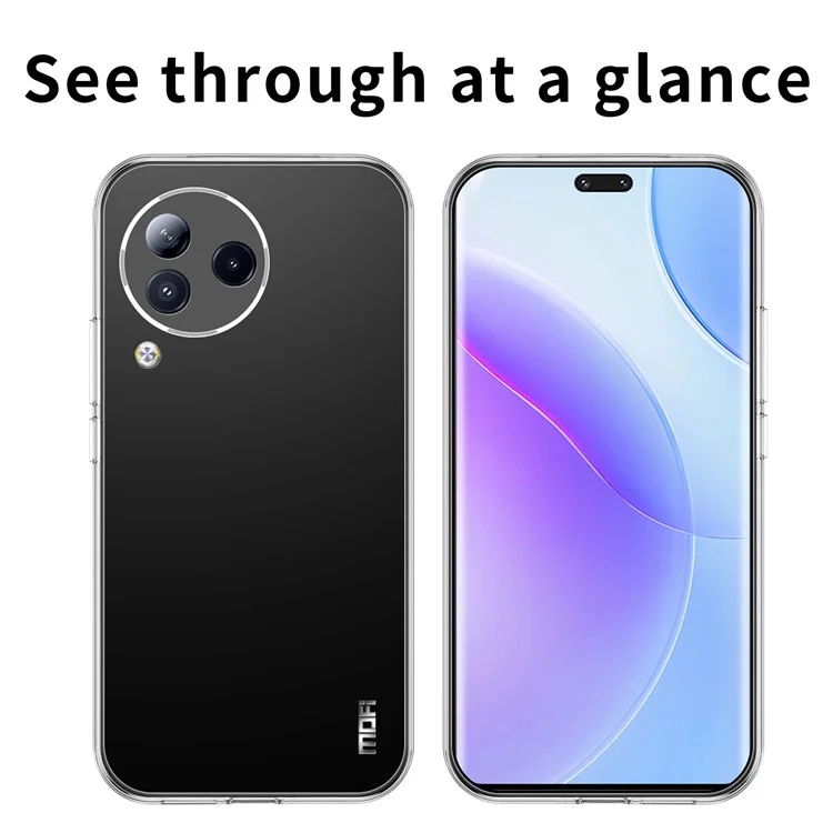 MOFI Für Xiaomi Civi 3 5G stoßfeste Rückenschale Handyhülle Transparente Handyhülle